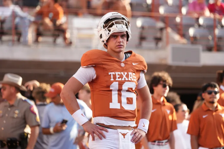 Texas QB Arch Manning apologizes to ESPN reporter Holly Rowe for laughing about fake video of slap